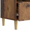 Vintage Style TV Stand Reclaimed Wood Look 102 x 34.5 x 50 cm Particleboard