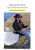 Outdoor Folding Moon Chair with Backrest - Ideal for Leisure, Camping, Picnics, Fishing, and Beach Trips.