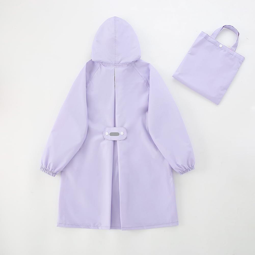 Raincoat for Suitable for School Rainy Heavy Commuting To School [Yolrky] Kids, Bags, Boys, Girls, Children, Adults, Rainwear, Raincoat, Season, Rain,