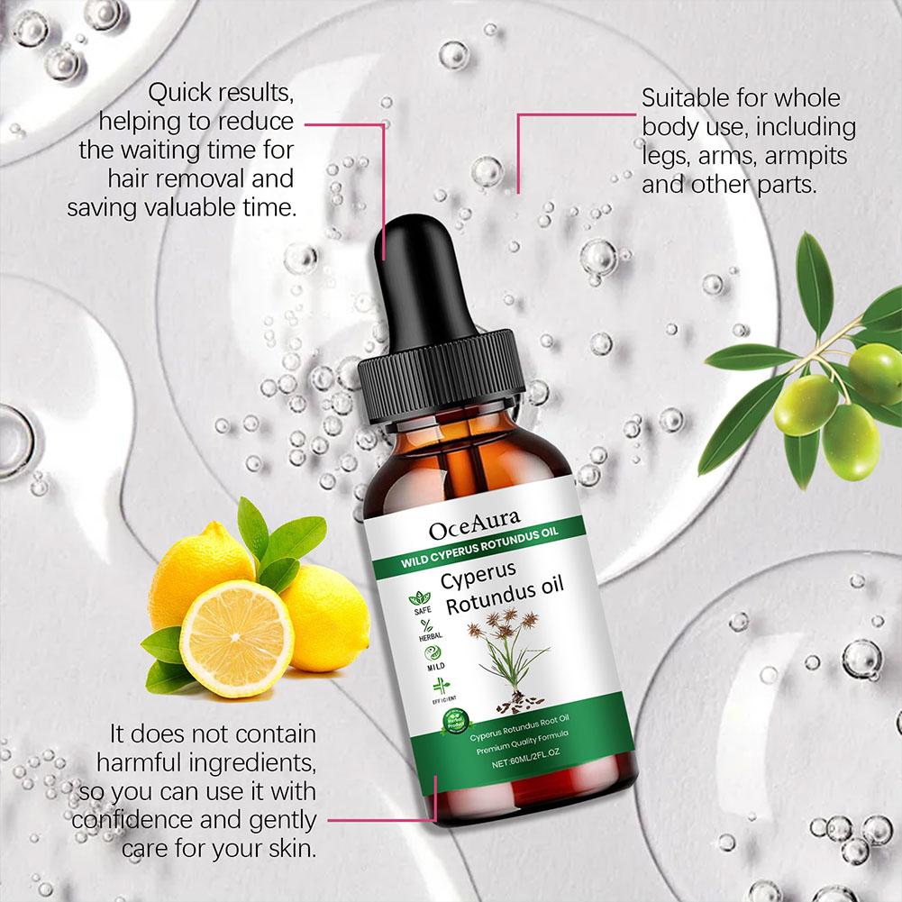 Cyperus Rotundus Hair Removal Care Oil Cyperus Rotundus Hair Care Oil Oil 60ml Moisturizing Nou Z7L9