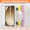 Rugged Case for Samsung Galaxy Tab A9 Plus 2023 11.0 Inch SM-X210 X215 X216B 360 Rotating Stand Cover with Hand & Shoulder Strap