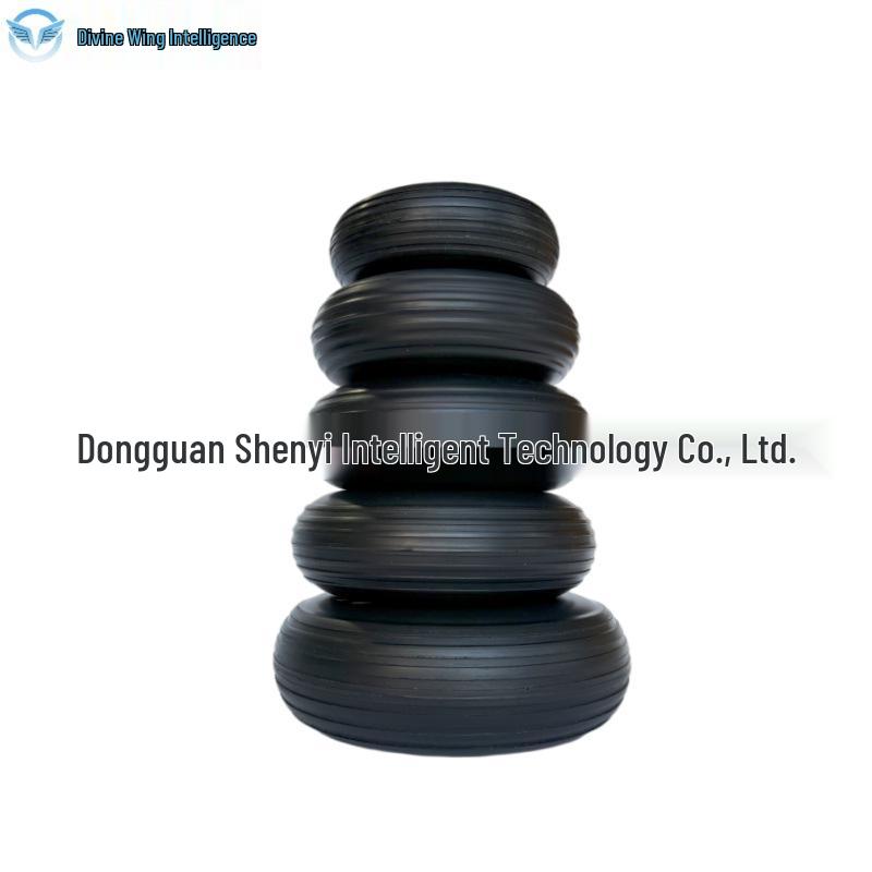 Fixed-Wing Model Aircraft Wheels: Aluminum Core PU with Carbon Fiber Gear