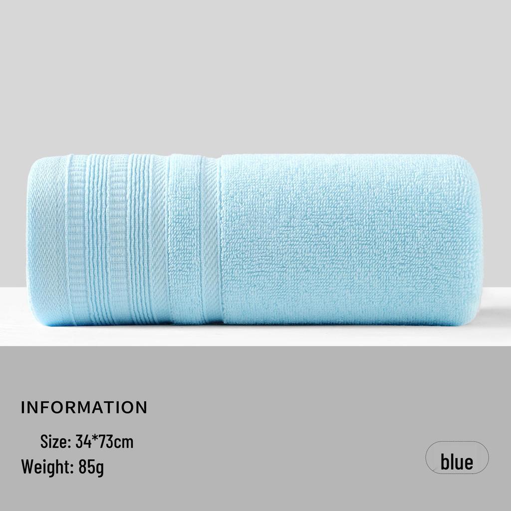 Soft, Thick Pure Cotton Face Towels - Absorbent and Gentle for Adults