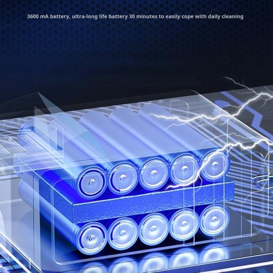 Car Vacuum Cleaner Strong Suction Low Noise Lightweight Design Rechargeable Portable Wireless Vacuum Cleaner Dust Remover