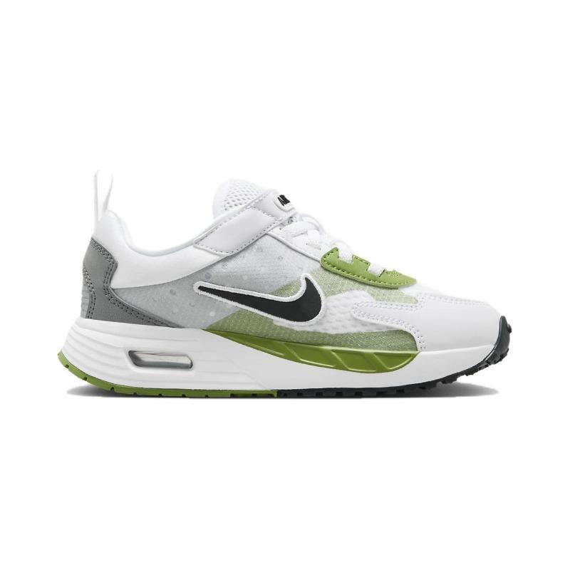 Nike Air Max Solo Kids Running Shoes White Green FZ0944-100