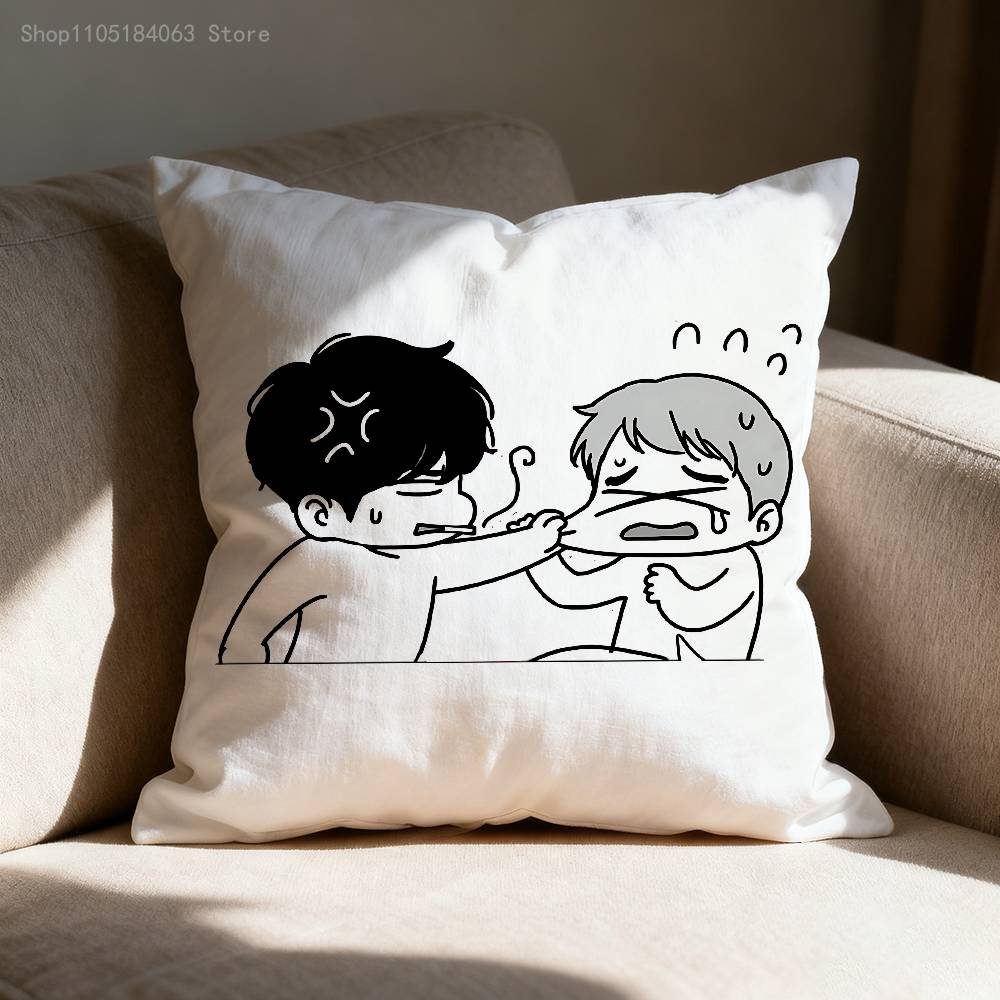 BJ A-Alex Comic Throw Pillow Case For 45x45cm 40x40cm 55x55cm 50x50cm 30x30cm Square Car Pillowcase Shell