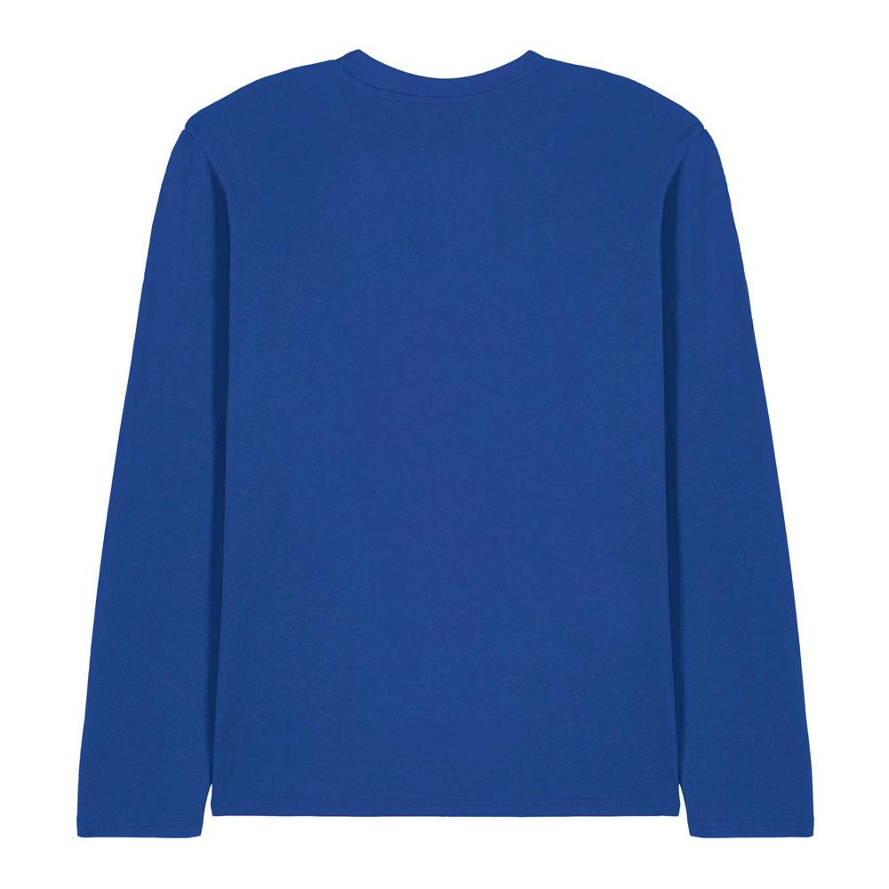Sesame Street Unisex Adult Grover Face Long-Sleeved T-Shirt