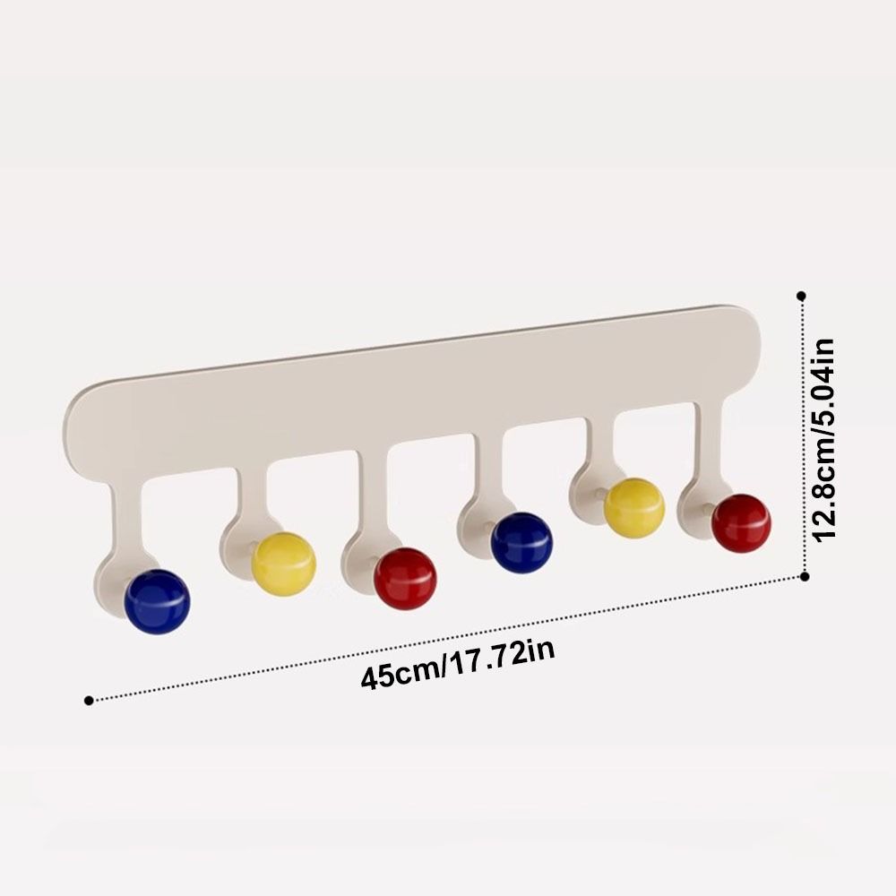Non Punching Dopamine Magnetic Hook Wall Mounted Clothes Hanger  Refrigerator