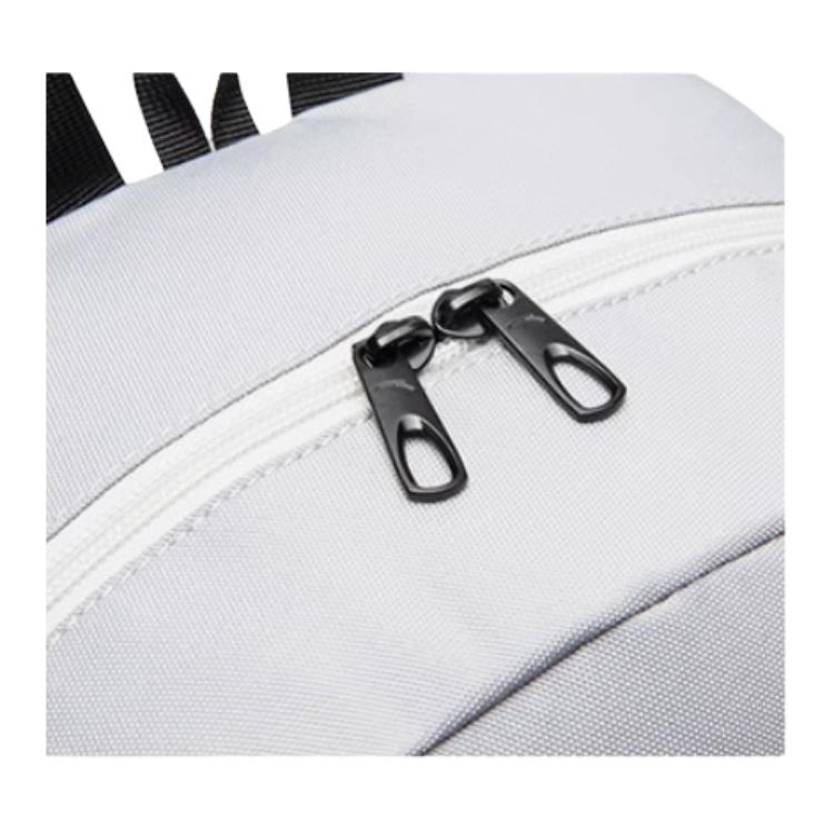 New Anta Life Collection Fabric Backpack Regular Unisex Light Pure Gray 192518151-2