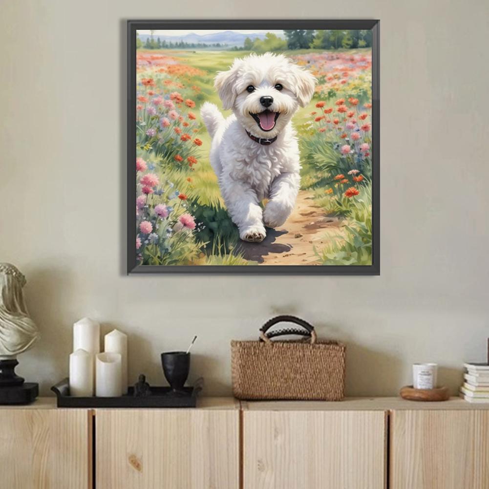 Animal 5D DIY Full Drill Round Diamond Painting Kit for Home Wall Decor