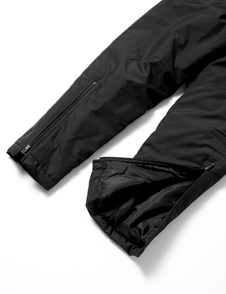 Mizuno Soccer Warmer Size 140 Pants, Junior, Water-Repellent, P2MF2690, Kids, Black,