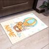 Custom Name Animals Printed Carpet,Rug for Office Chair Living Room Bedroom Kitchen Room Decor Gifts.