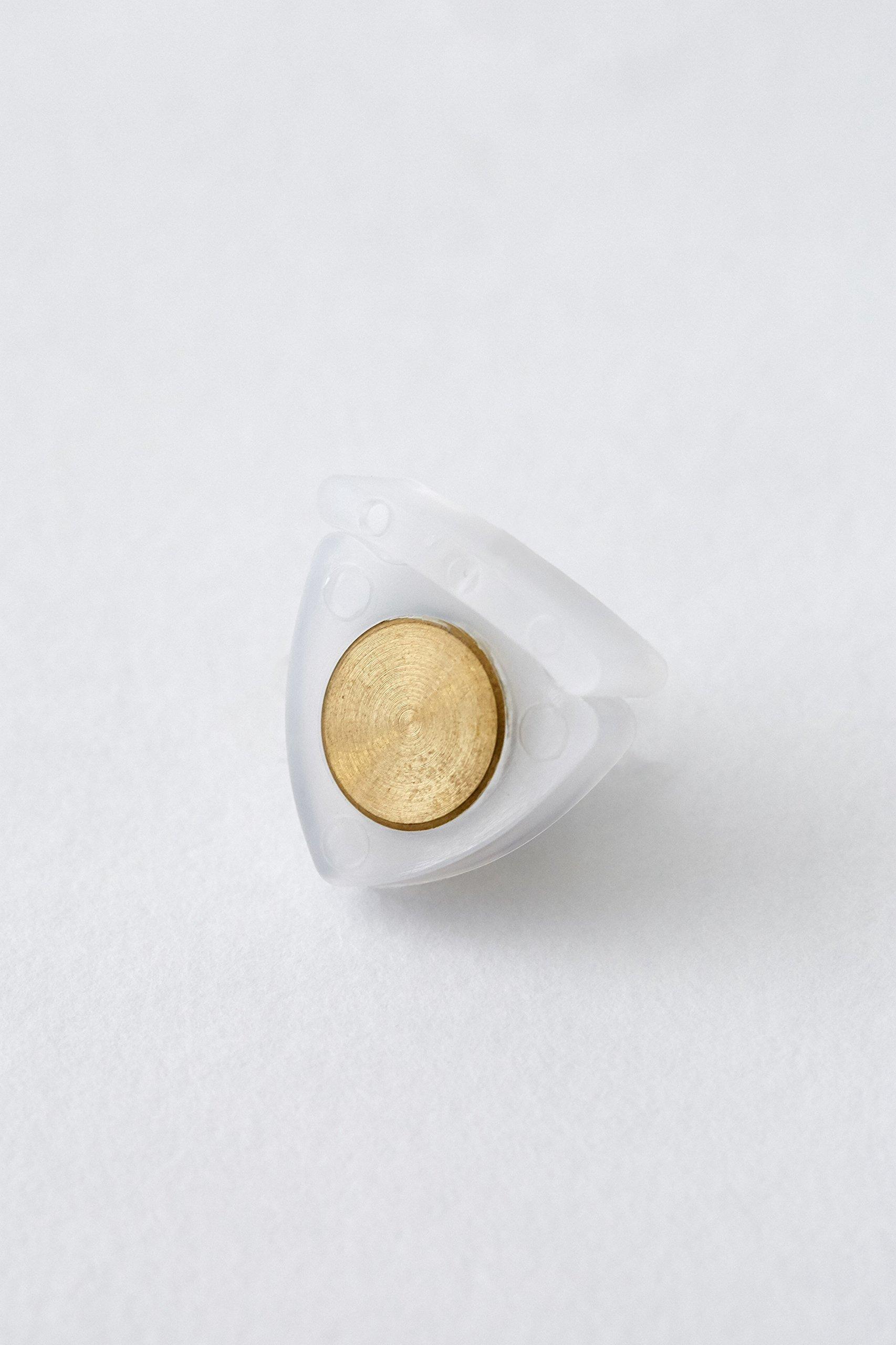 

ALPINE Shielded Mute for ViolinViola, Menuhin Style Professional (White)