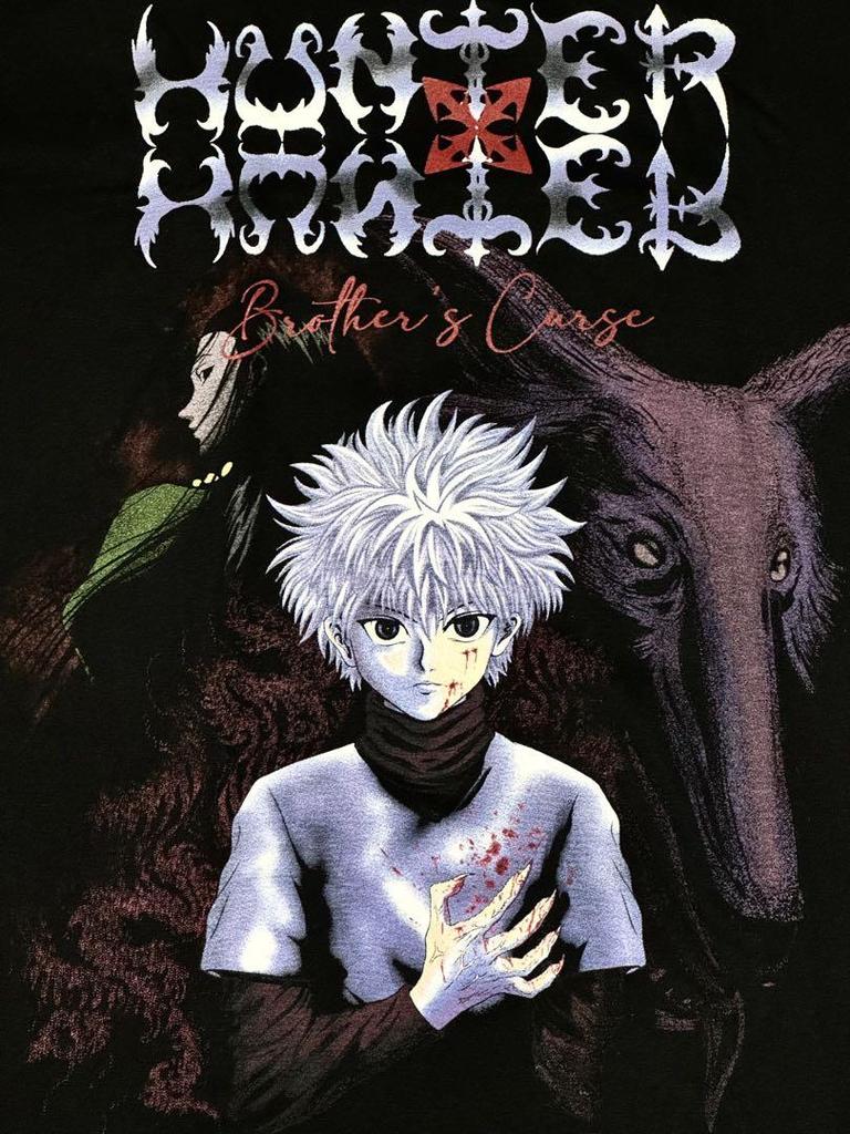[USED] Extremely Rare Hunter X Hunter Killua Anime T-Shirt Long Sleeve XL