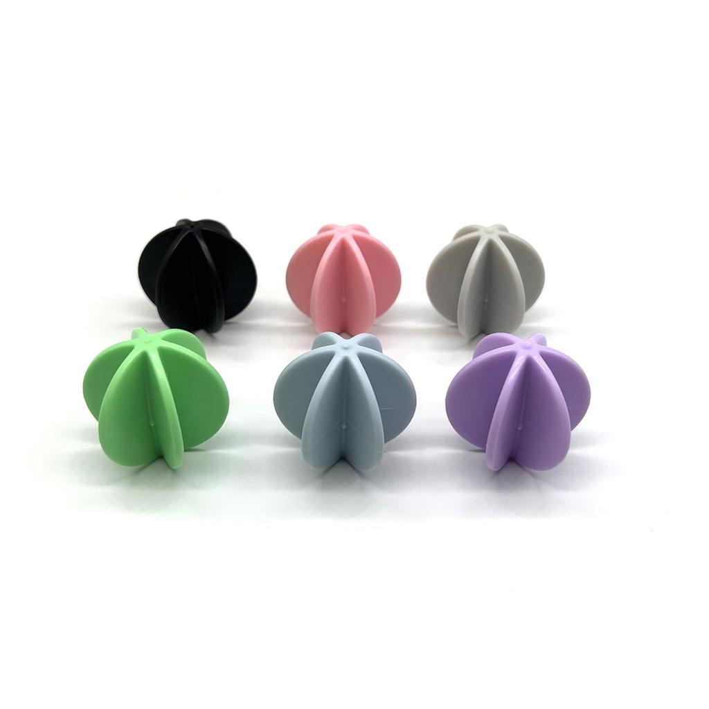6Pcs Multicolor Protein Shaker Balls for Smooth Mixing In Shake Bottles Random Color Plastic Blending Balls