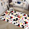 1pcMickey Mouse Patterned Office Rug, Desk Mat, Gift for, Home Decor Carpet, Playroom Flooring, Non-Slip Backing, Machine Washable