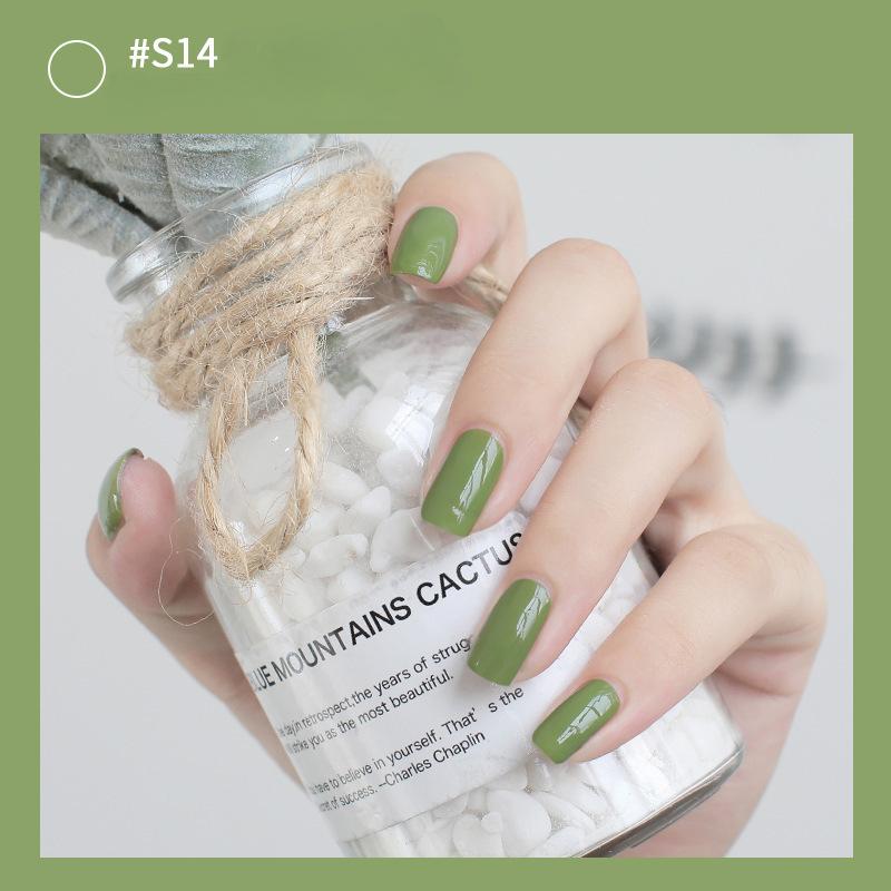 Nail Polish No Baking Long-lasting Water-based Tearable Quick-drying Nail Polish