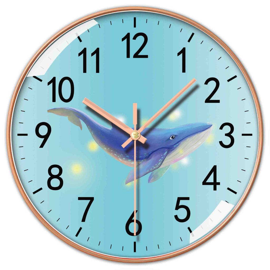 10 Inch 25 Centimeter Constant Level Silent Wall Clock, Living Room, Bedroom, Creative, Fashionable, Simple, Modern Clock Cartoon