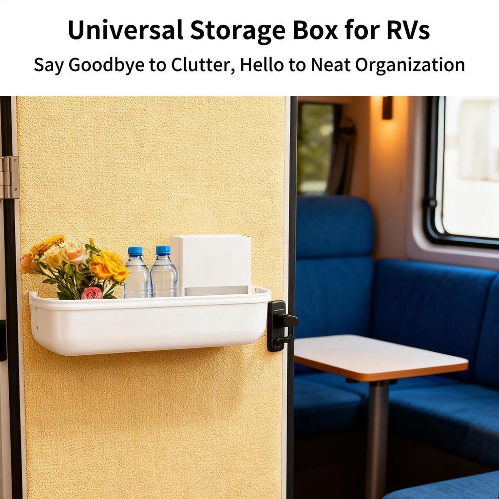 RV Camping Storage Box Multifunctional Automotive Interior Organization Bin Car Door Side Insert Organizer Box for Trailer