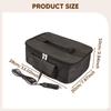 Electric USB Heated Lunch Box Heater Tote Reusable Waterproof,Food Insulation Bag,Food Warmer