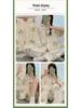Summer Fashion Pajamas: Women's Short Sleeve Three-Piece Set with Cartoon Pacha Dog Design, Suitable for Home or Outdoors