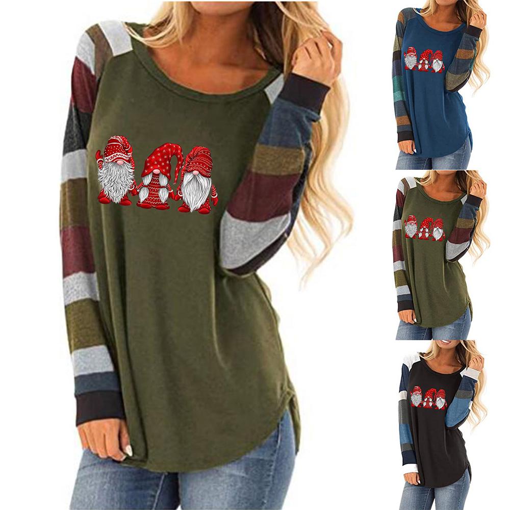 Goedkope Women Christmas Long Sleeve T 