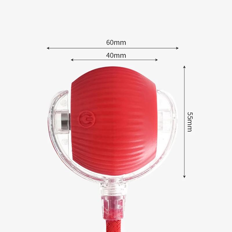 JUSTINLAU Pets Interactive Ball Automatic Rolling Rechargeable Smart Balls Three Modes Anti-Bite Ball Toys Home Pets Supplies