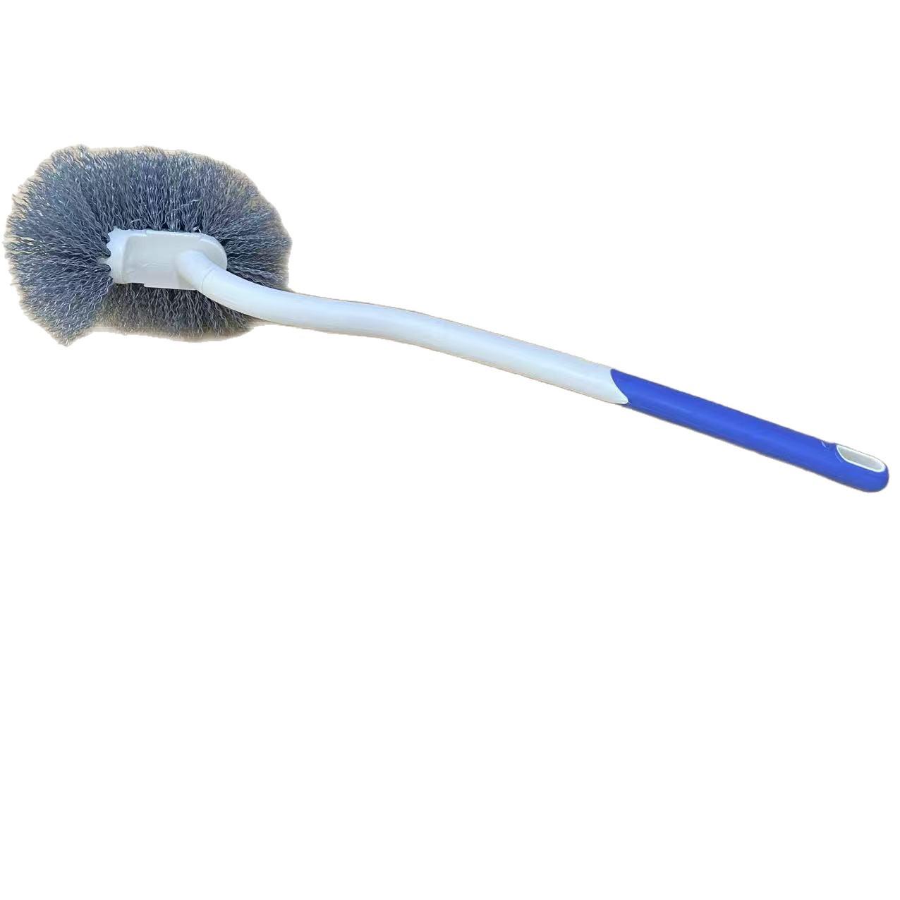 

Wall-Mounted Long Handle Toilet Brush - No Dead Angles, Easy-to-Use Cleaning Tool for Bathroom