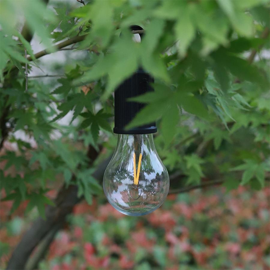 LED Camping Light Type-C USB Rechargeable Waterproof 400mAh 100LM Tent Light with Hook 3 Modes Outdoor Lighting