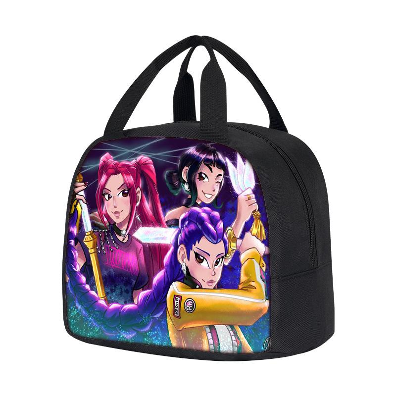 KPop Dämonenjäger Lunchtasche für Schüler und Kinder 6279