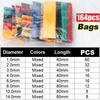Heat Shrink Tube Kit Thermoresistant Tubing Heat Shrink Wire Wrapping Electrical Connection Cable Insulation Sleeved Protecter