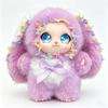 Big Ear Bunny Doll Pendant Bag Hanging Car Key Ring Delicate Rabbit Plush Keychain  Party Decor