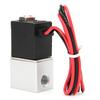 Quick Response Solenoid Valve Water   Oil 2-Position 2-Way Aluminum Alloy Body Valve  12V