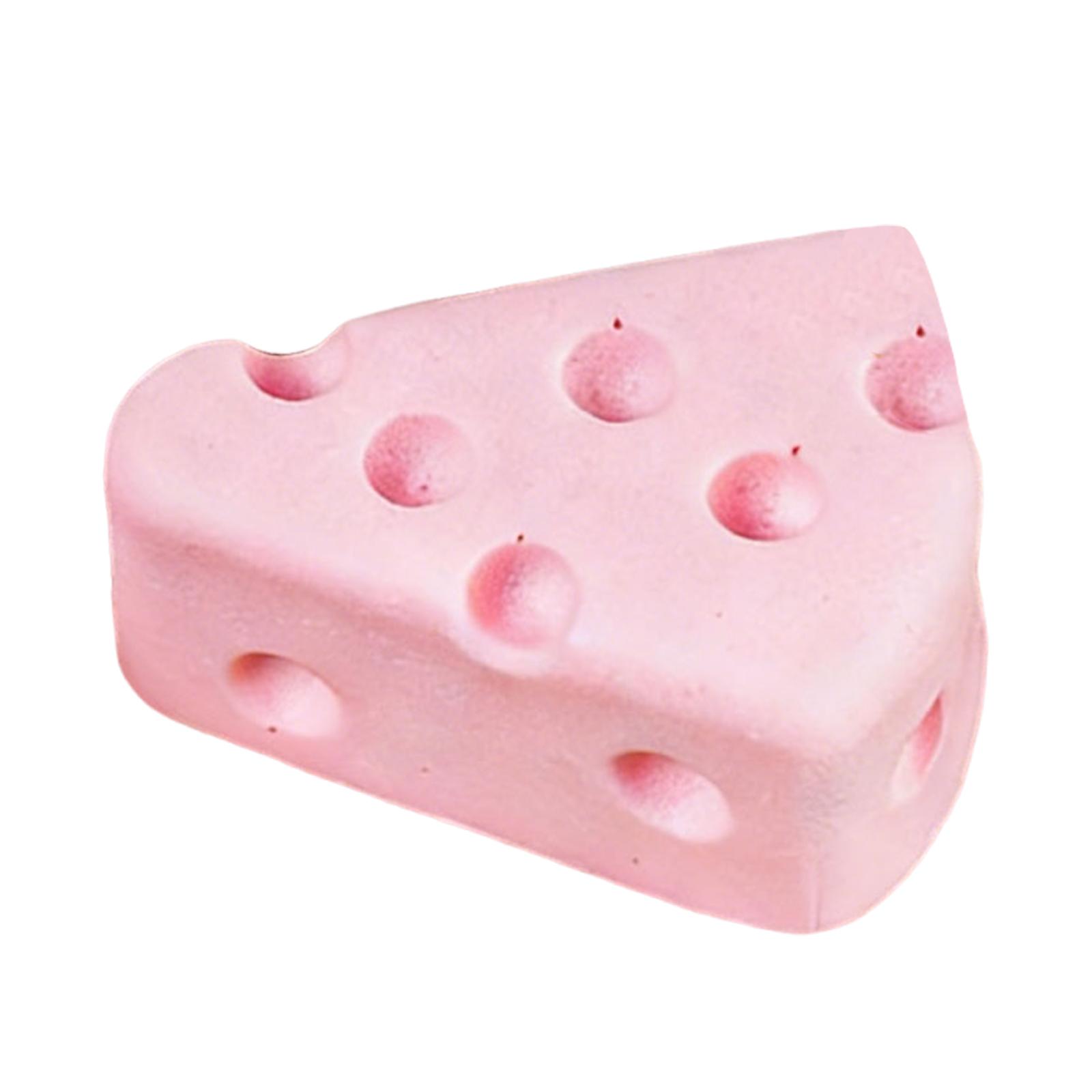 

Rot Yellow Cheese Plaything Plush Novelty Plaything Rebounding Tactile Help For Focus Sensory Cheese For & Adults Theme Cheese Skateboard