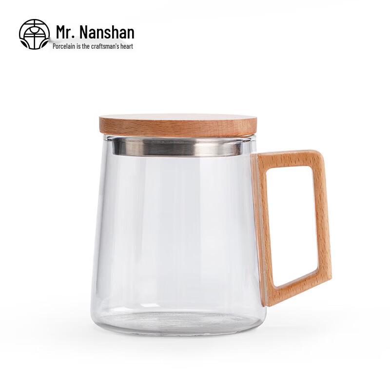 

Наньшань г-н. Кружка с ситечком для чая из стекла