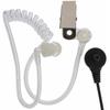 Covert Acoustic Tube Microphone In-ear Earpiece PTT MIC Headset Air Duct Headset Radio Earphone