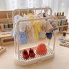 Detachable Kitchen Dishcloth Holder Hollow Design Double-Layer Countertop Rag Hanger Quick Dry Easy To Clean