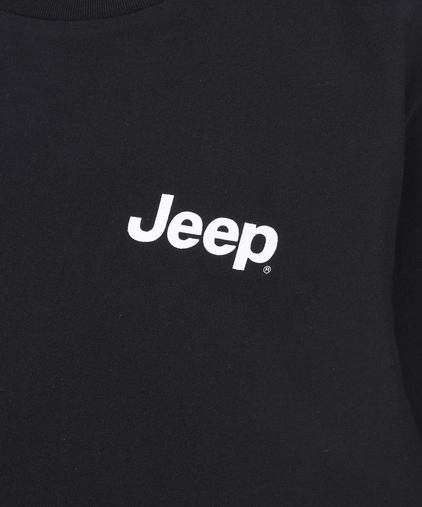 JEEP 30-Count Cotton Small Logo Short Sleeve T-Shirt (Jr5Tsu092Bk)