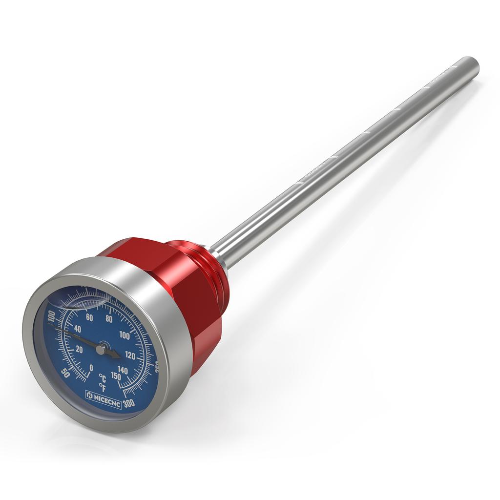NICECNC For Honda XR650L XR 650L 1993-2025 2024 2022 2021 2020 Motorcycle Oil Temperature Thermometer Dipstick Gauge Aluminum