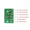 Flame Simulation Solar Light Control Board 3.7V Jumping Corn Shape PCBA for Candle Lamp with Built In Solar Panel