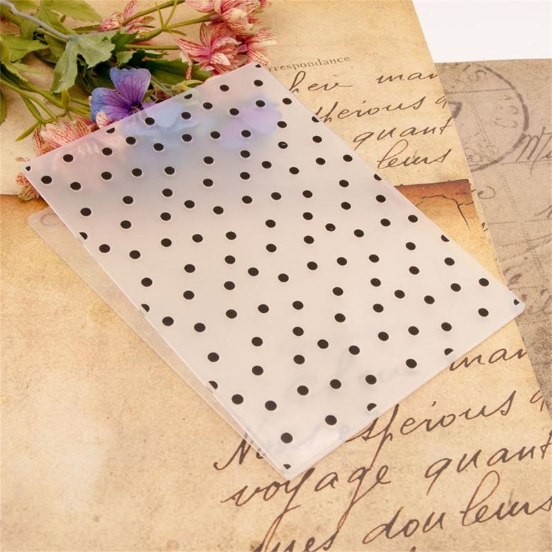 Embossing Folder Grid Dot Stencils for Card Making DIY Scrapbooking Album Paper