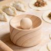 Wooden Dumpling Maker Mold Non-Stick Manual Press Dumpling Skin Press for Party Holiday Gathering, Spring Festival Cooking Tool