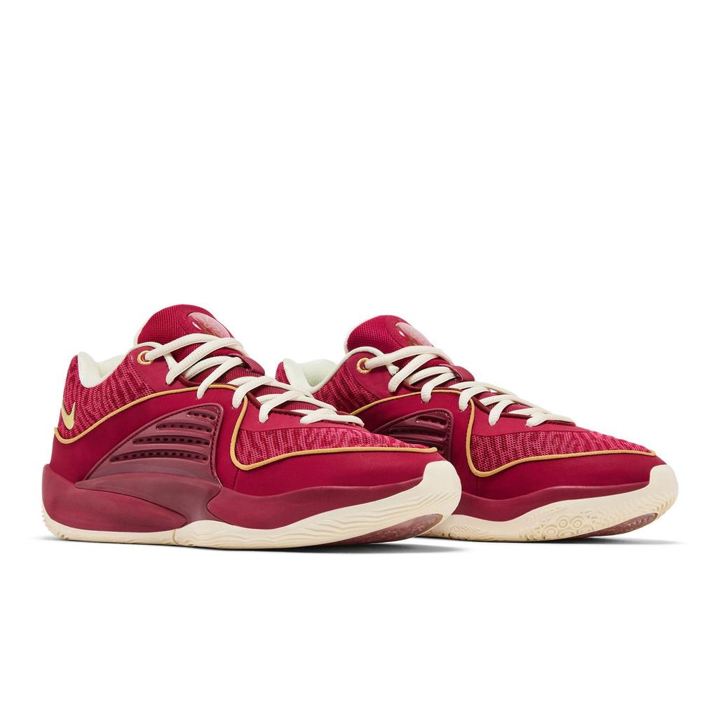 Nike KD 16 NRG EP 'NY Vs. NY' (Unisex) Noble Red / Team Red / Siren Red / Metallic Gold Basketball Shoes DZ2926 600