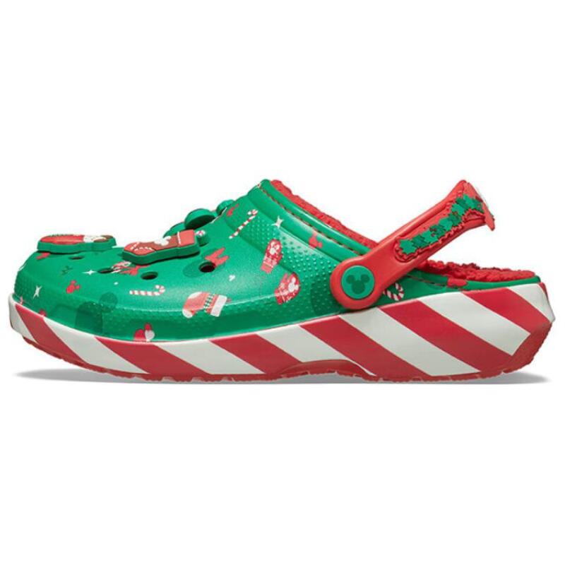 Crocs Comfort Trend Hole Shoes Women's Green Red White