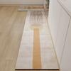 Minimalist geometric diatomaceous earth mat for household anti slip foot mat, water absorption and anti drop kitchen mat