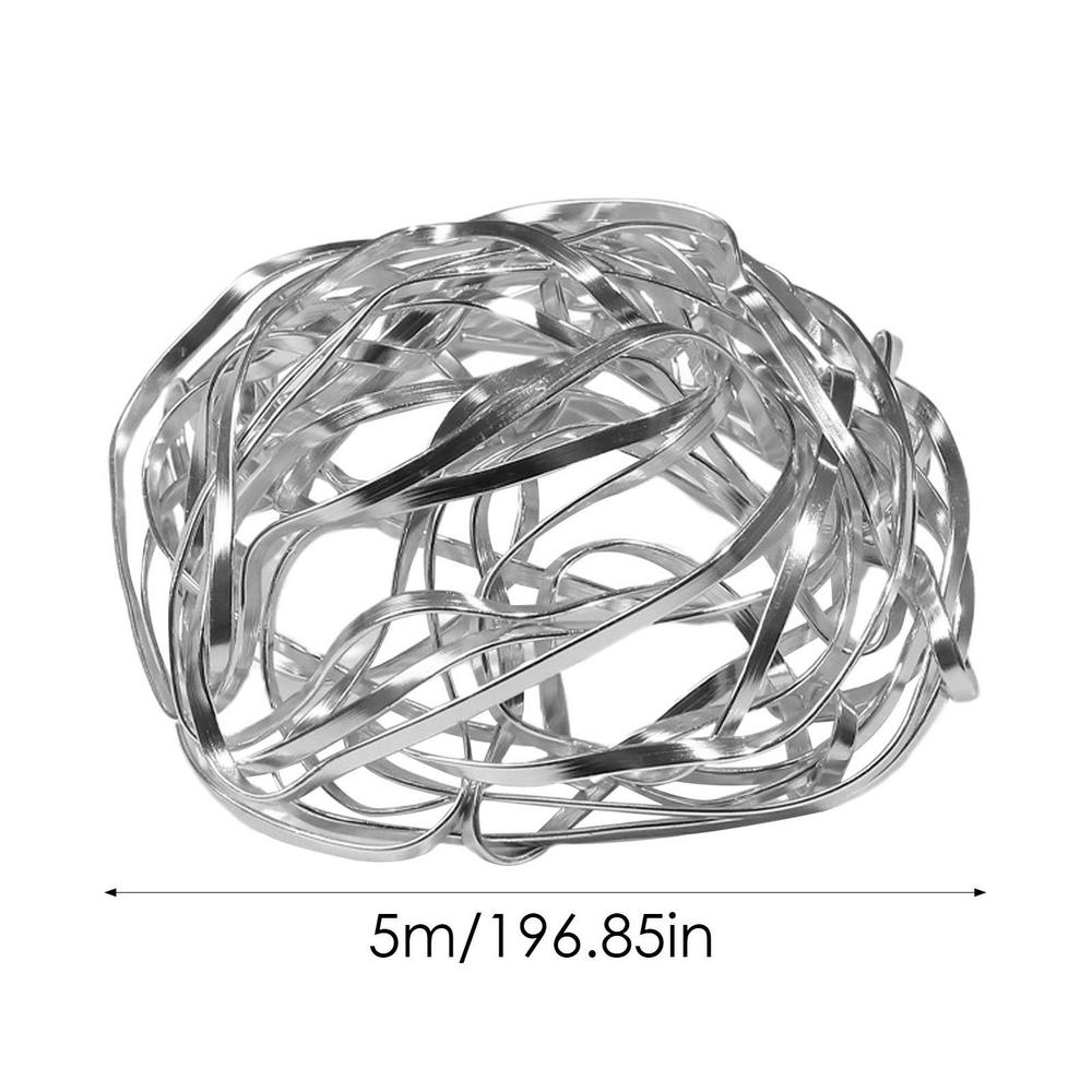 

5 м Держатель для цветочных композиций Сделай сам Цветочная клетка Цветочный изгибаемый Цветочный держатель Шарик из проволоки Ваза для цветов Алюминиевый сплав Композиция чёрный