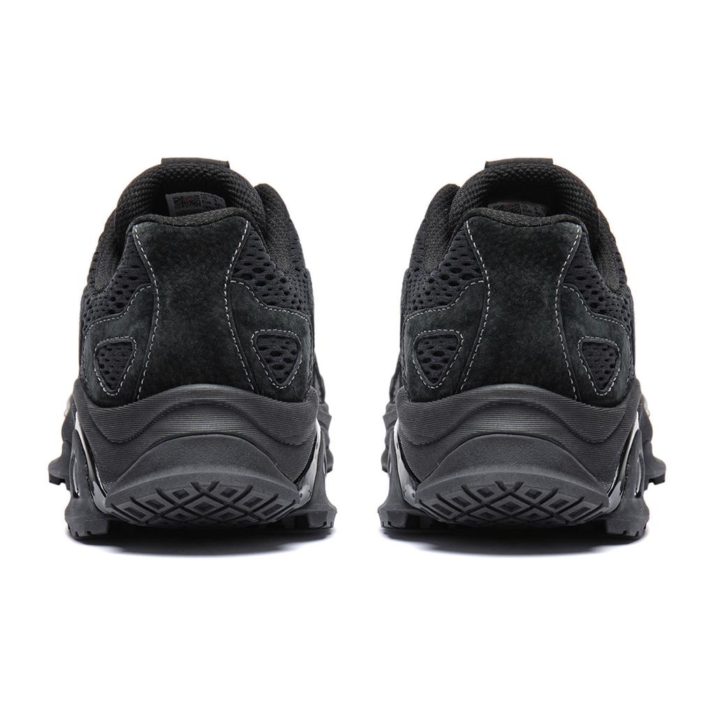 Li Ning Cat Paw CRC Comfortable Versatile Shock Absorbing Wear Resistant Low Top Casual Shoes Unisex Casual Shoes Black AZGU031-1