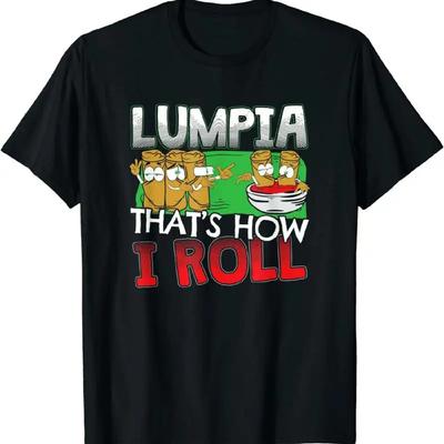 NEW LIMITED Philippines Filipino Lumpia Food Quote T Shirt Size S 3XL