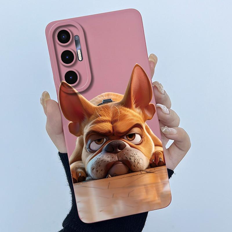 For Tecno Pova 3 Case LF7n Lovely Cartoon Cat Cover Matte Shockproof Soft Silicone Phone Case For Tecno Pova 3 Pova3 Funda 6.9''