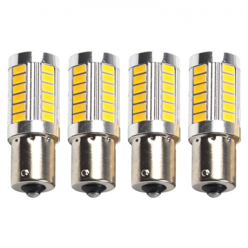 33LED Turn Signal LED 4pcs 581 BAU15S Aluminum BULB